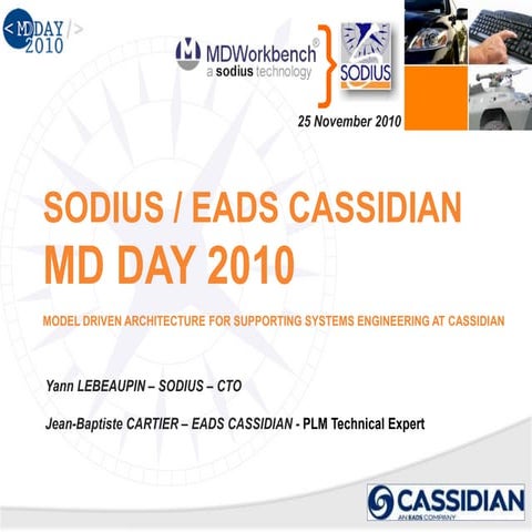 Sodius cassidian mdday2010