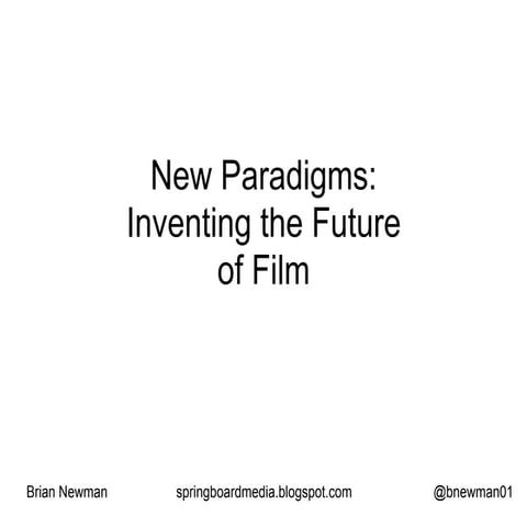 Sofia: Inventing the Future of Film