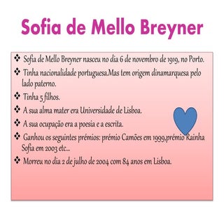 Sofia de Mello Breyner