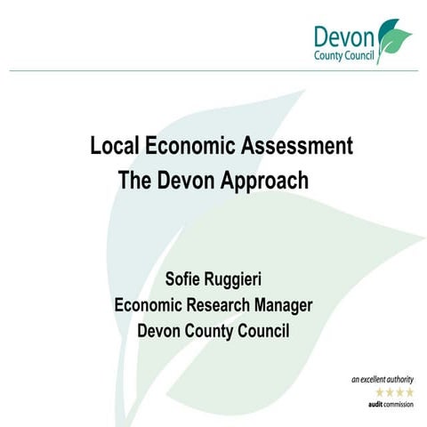 Sofie Ruggieri - The Devon Approach to LEAs