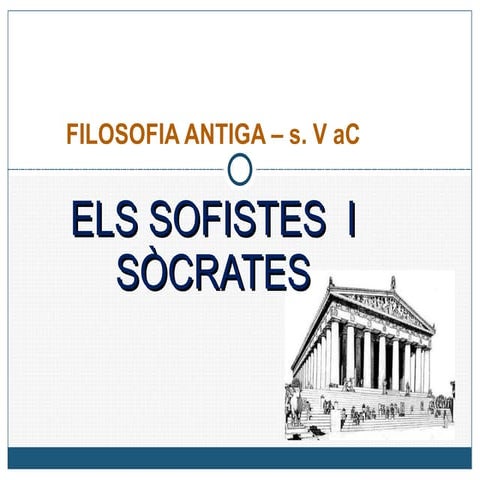 Sofistes i Sòcrates