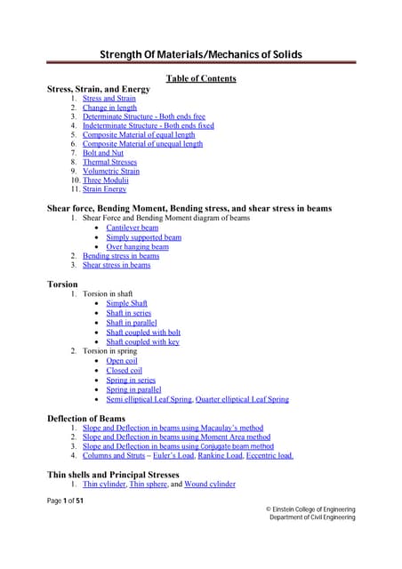 mechanics of solid
