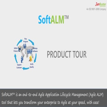 SoftALM Product Tour