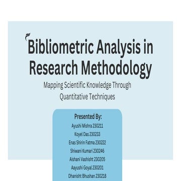 Bibliometric Analysis and visualization.pptx