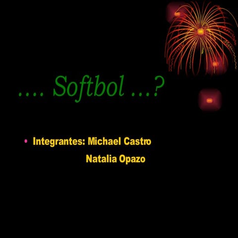 Softbol