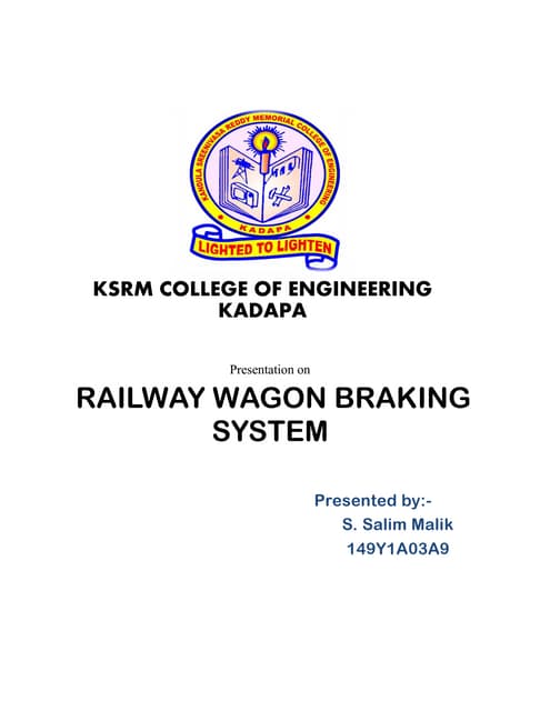 Soft copy of railway wagon braking ...