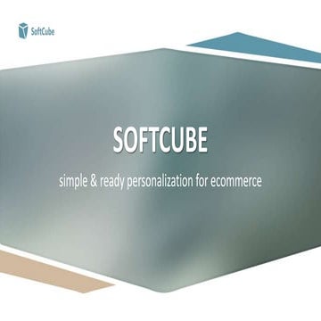 Softcube Презентация | PPTX