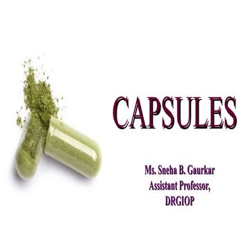 Soft Gelatin capsule Industrial Pharmacy-I.ppt