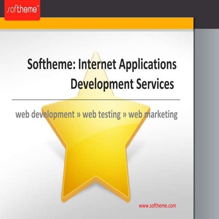 Softheme: Internet Applications Development Services