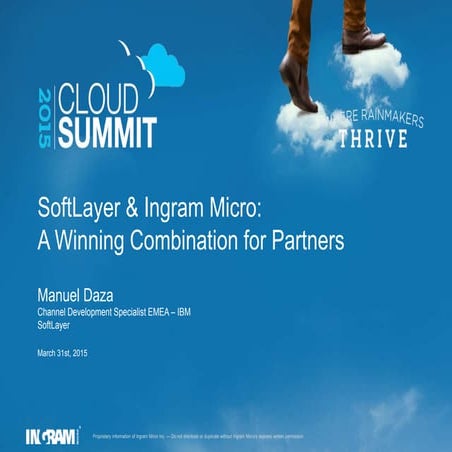 SoftLayer & Ingram Micro: A Winning Combination for Partners