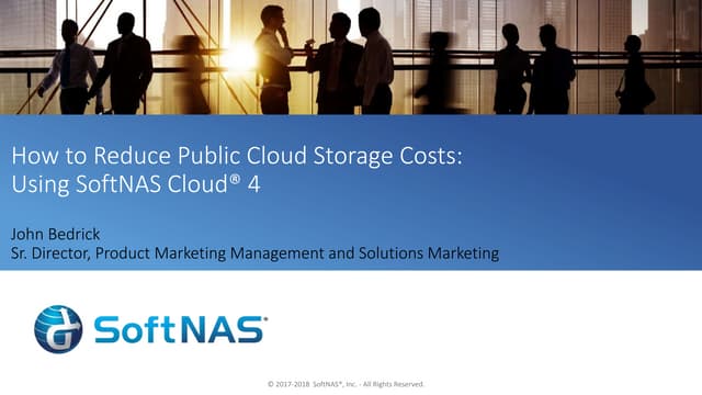 How to Reduce Public Cloud Storage Costs