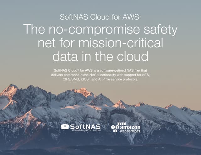 SoftNAS Cloud for AWS
