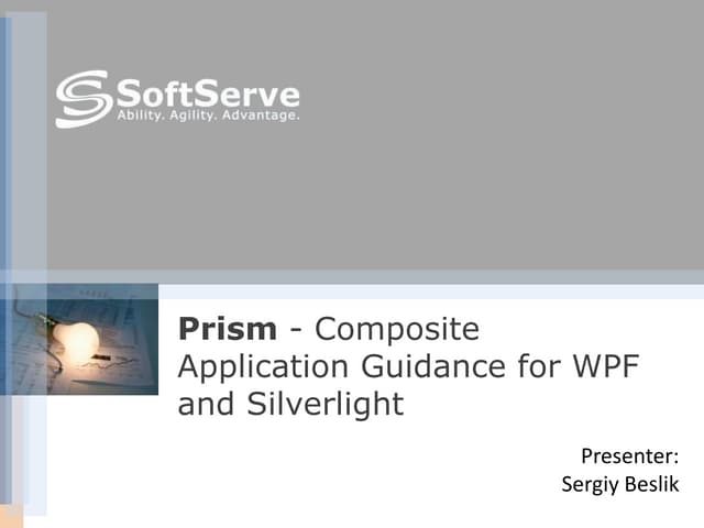 Soft serve prism
