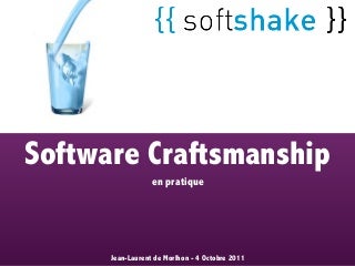 Software Craftsmanship: En pratique