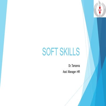 Soft Skills - Importance in daily life and at work place