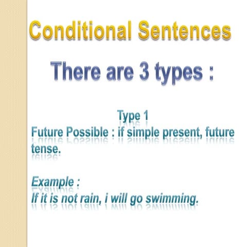 Tugas Softskill 1 Conditional Sentences