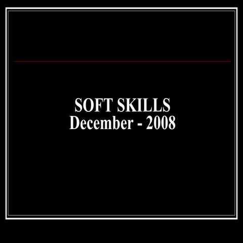 Soft Skills