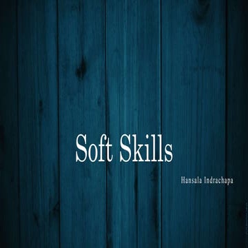 Soft skills