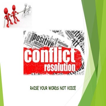 Conflict Resolution