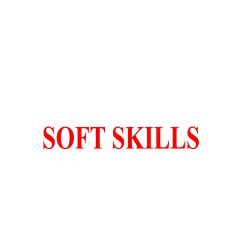 Soft skills