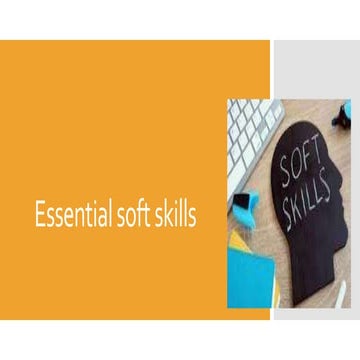 List of 101 Soft Skills/ Employability Skills | PDF