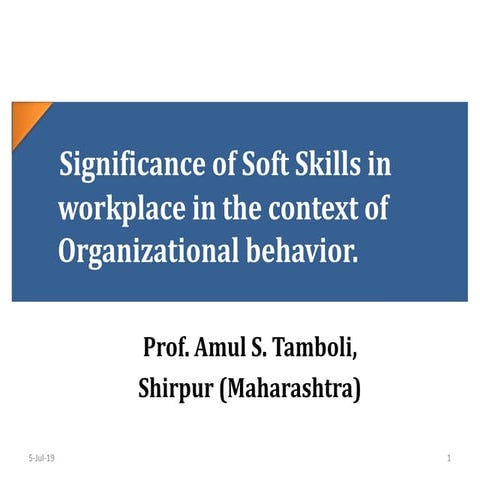 Most important Soft skills to be effective in any organization