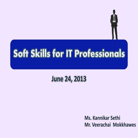 Soft Skills for IT Professionals