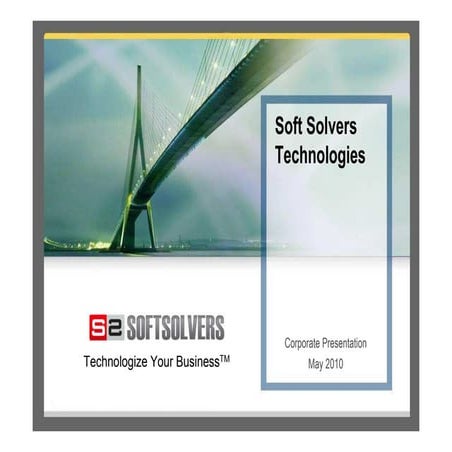 Soft Solvers Technologies Corporate Presentation