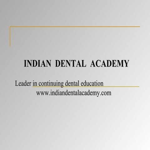 Soft tissue   /certified fixed orthodontic courses by Indian dental academy 