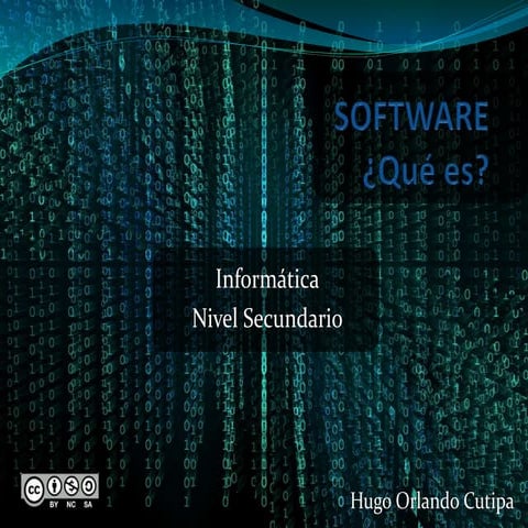 ¿ Qué es el Software?