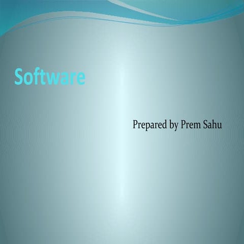 Software | PPT