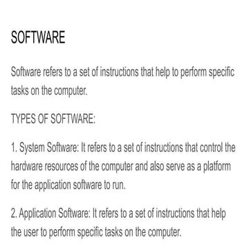 Types of software | PPTX