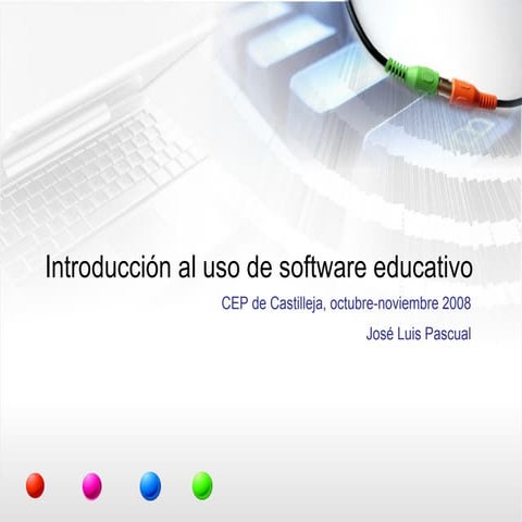 Software Educativo Introducción