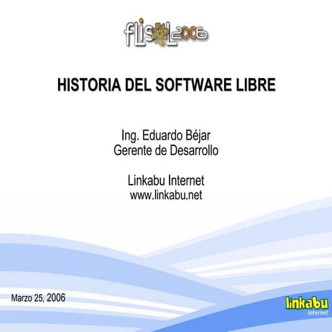Introducción al Software Libre