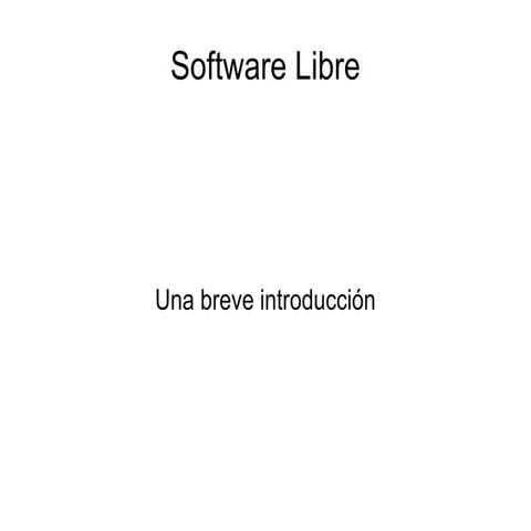 software libre