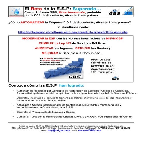 Software para-acueductos-veredales-rurales-GBS | PDF