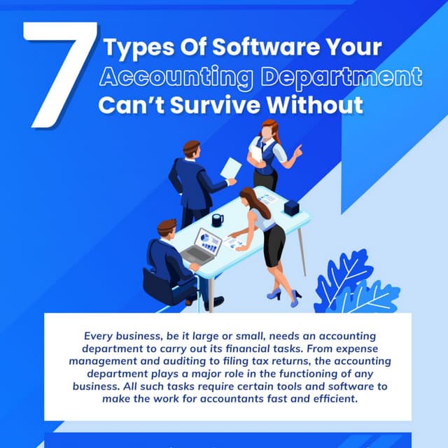 Top Software You Accounting Department Can't Survive Without [Infographic]