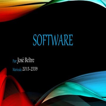 Software 1 | PPT