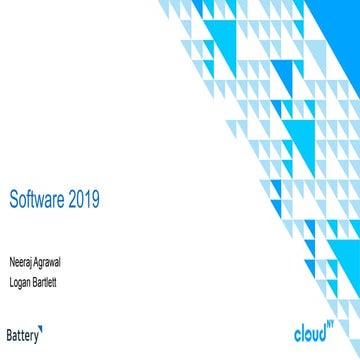 Software 2019