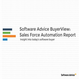 Software Advice BuyerView: Sales Fo...