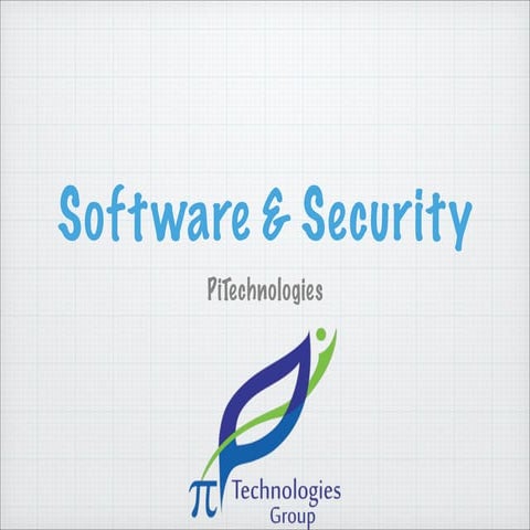 Basics of Software and Security