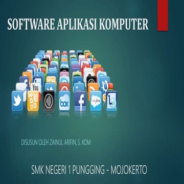 Software aplikasi  komputer