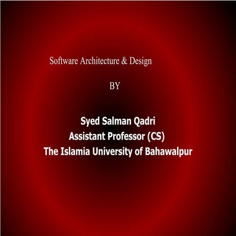 Software architecture8