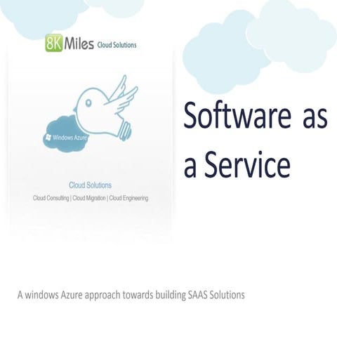 Software as a service