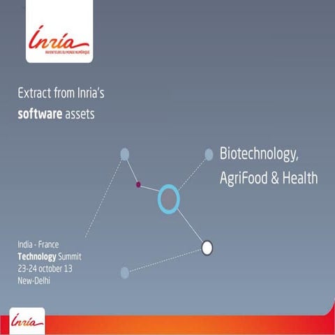 Inria - Software assets - Biotechnology