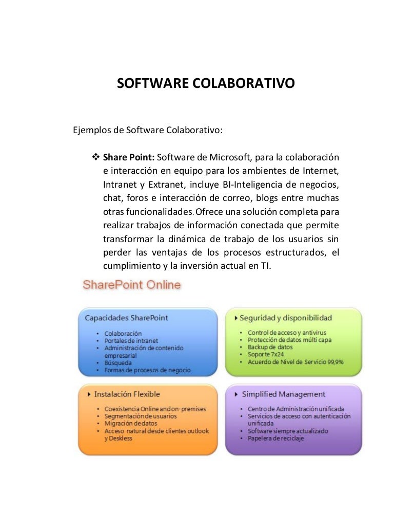 Software colaborativo