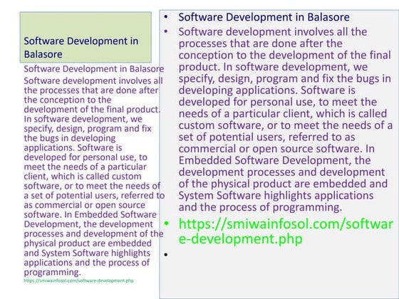 Software Development | PDF