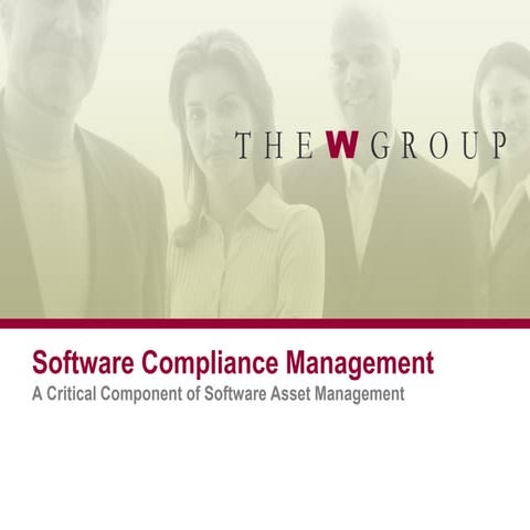 Software Compliance Management Overview