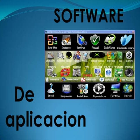 Software de aplicación