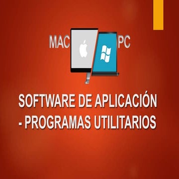 Software de aplicación   Programas utilitarios